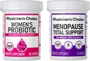 Lægens CHOICE Total Womens Menopause Support Bundle - Womens Probiotic 60ct + Menopause Probiotic 30ct