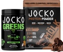 Jocko Fuel 2 Pack Bundle - Jocko Green Powder + Chokolade Mölk Protein Powder