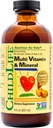 BEDLIV ESSENTIALS Kids Multivitamin & Mineral - Kids Vitaminer, Flydende Multivitamin til børn, Toddler Multivitaminer, Flydende Vitaminer, Baby Multivitamin - Natural Orange & Mango, 8 Fl Oz (pakke med 1)