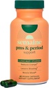 PMS & Periode Relief - Menstruel Cramp Relief: Ingen flere Periode kramper, Mood Swings, eller Bloating. PMS supplement til Happy Hormon og Periode Relief. (40 Tælling)