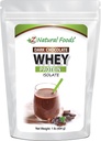 Whey Protein Isolate - Dark Chocolate Flavor med Zero Sugar - Lækker alle naturlige protein pulver - Mix i Smoothie, Ryst, Juice, Eller Opskrift - Hormon Free, Non GMO, & Gluten Free - 1 LB