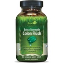 Irwin Naturals Extra Strength Colon Flush Quick & Powerful fordøjelsesbesvær + Forstoppelse Support med Psyllium, Acai, Triphala + beroligende botanicals - 60 flydende bløddele