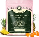 Premium Feminin Balance Gummies for Women 's Health - Hawaiian Pineapple Flavor, Understøtter Vitality & Gut Health