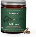 CHILL Nu Organic Reishi Mushroom Supplement - 15: 1 Reishi Dual Extract i 60 Vegan Kapsler (250 mg)