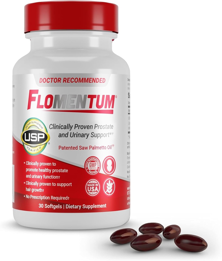 Flomentum ® Saw Palmetto for mænd prostata Supplement Note 124; Prostata Support for mænds sundhed