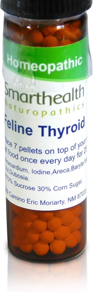 Feline Thyroid. Alle thyreoideaproblemer. Homøopatisk naturformel.