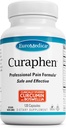 EuroMedica Curaphen - Curcumin Supplement til cirkulation & Enlinphin Support - Støtte til lejlighedsvis ubehag - Aids Sunde Muskler - 120 Kapsler