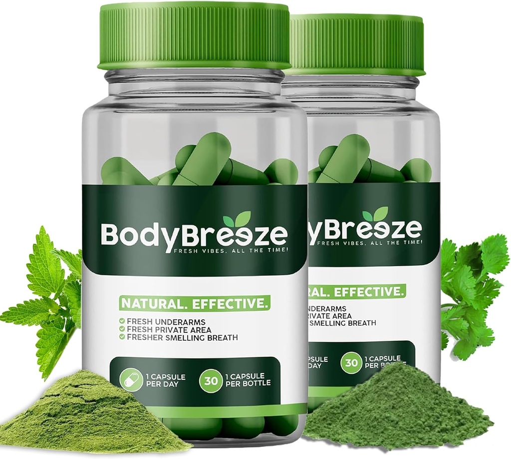 Intern deodorant Supplement Note 124; Natural Chlorophyll 60 Kapsler til Body Odor Control, Gut Health, og Fresh Breatch Note 124; Vegan, Detox Support & Skin Health Note 124; Odor Eliminator for Mænd & Kvinder