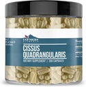 Earthborn Elements Cissus Quadrangularis 200 Kapsler, Pure & Ufortyndet, Ingen tilsætningsstoffer