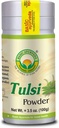 BASIC AYURVEDA Tulsi Powder Б124; Holy Basil Leaf Powder for Tea, Cooking & Herbal Use Б124; Pure & Natural Б124; Gluten- Free, Non- GMO Б124; Raw Ayurvedic Herb Supplemented 124; 3.53 Oz (100g)