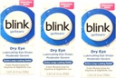 Blink GelTears smøremiddel øjendråber til tørre øjne, Ekstra lang levetid Relief, fugtgivende formel, moderat til svær tørhed, 0,34 fl oz (pakke med 3)