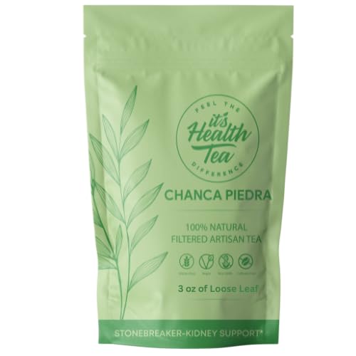 Stone Breaker Chanca Piedra Tea - Loose Leaf w / 35 Teposer - Natural Nyre Rense - Nyre Stone Crusher & Gallblader Detox fra Peru (Phyllanthus niruri)