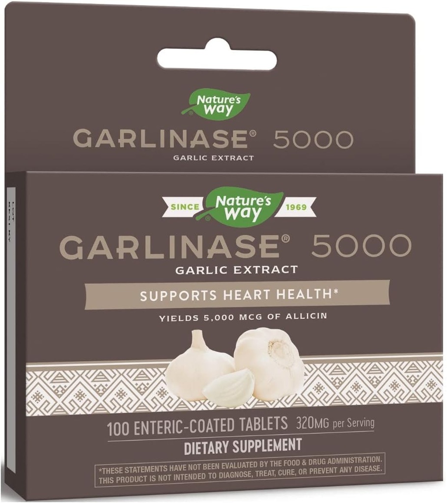 Nature 's Way Garlinase Fresh, 100 tabletter