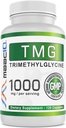 MAAC10 TMG 1000MG NSF Certified Supplement- 124; Trimethylglycin eller betain Annex- 124; Methylering, homocystein og leverstøtte (120 kapsler)