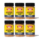 Bragg Nutritional Gær Smoky BBQ Seasoning - (6 Pack) 3 oz - Dairy- Free Parmesan Ost Substitute - Perfekt til salater, pastaer, popcorn og mere