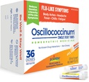 Boiron Oscillococcinum Homøopatisk medicin for flu- Like Symptomer, Hvid, 36 Greve