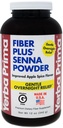 Yerba Prima Fiber Plus Senna Powder, 12 oz (Pack of 1) - Apple Spice Flavor, Gentle Overnight Relief, USA Made, Non- GMO, Stevia Sødet, Short- Term Brug til at gendanne regelmæssighed