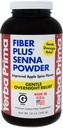 Yerba Prima Fiber Plus Senna Powder, 12 oz (Pack of 1) - Apple Spice Flavor, Gentle Overnight Relief, USA Made, Non-GMO, Stevia Sweetened, Short-Term Use to Restore Regularity