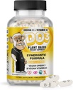 Bored Nutrition Vegan Omega 3 and Vitamin D3 Supplement 90Ct