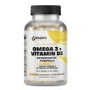 Kedt ernæring Vegan Omega 3 og vitamin D3 Supplement 90Ct