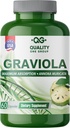 GRAVIOLA MAX - Pure Graviola Extract Supplement - Soursop (Annona muricata) - Immunsystemet Booster & antioxidanter i hver kapsel af Pure Graviola