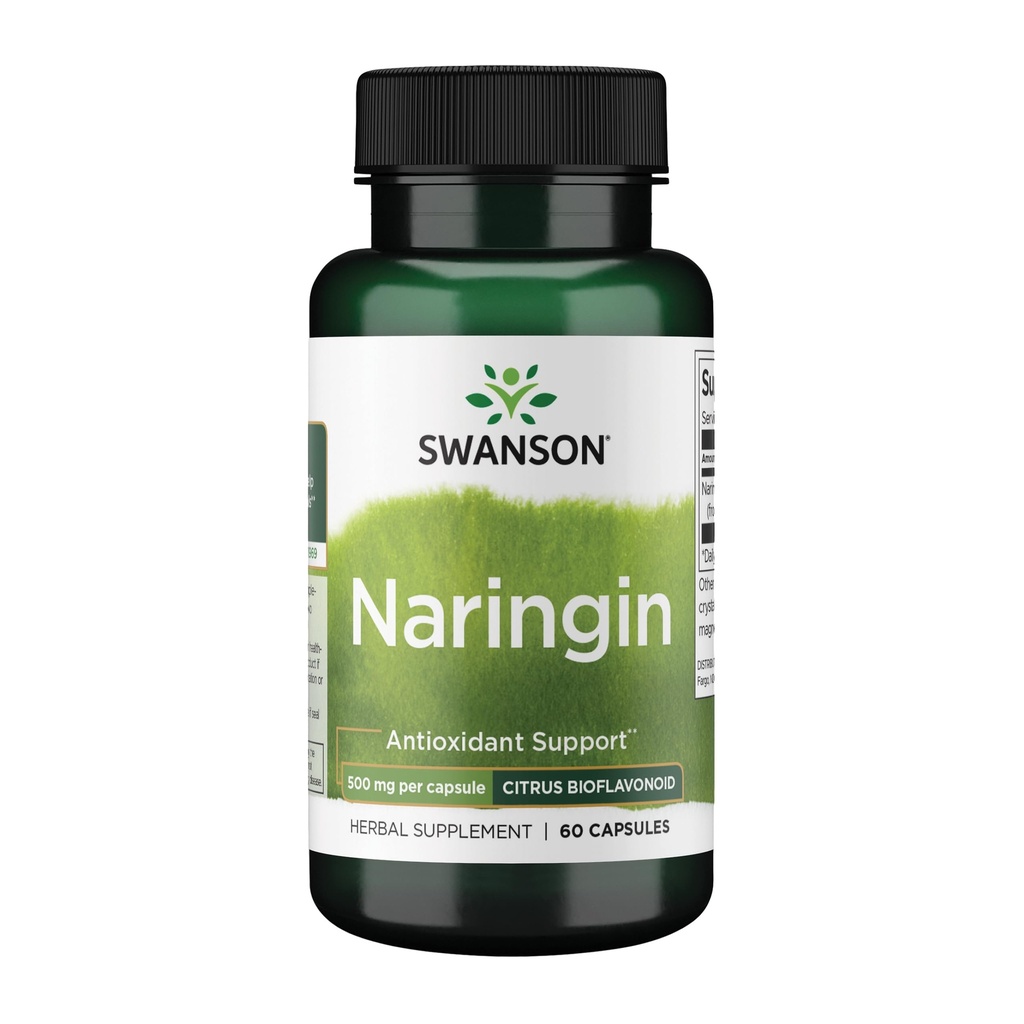 Swanson Naringin 500 milligram 60 kapsler