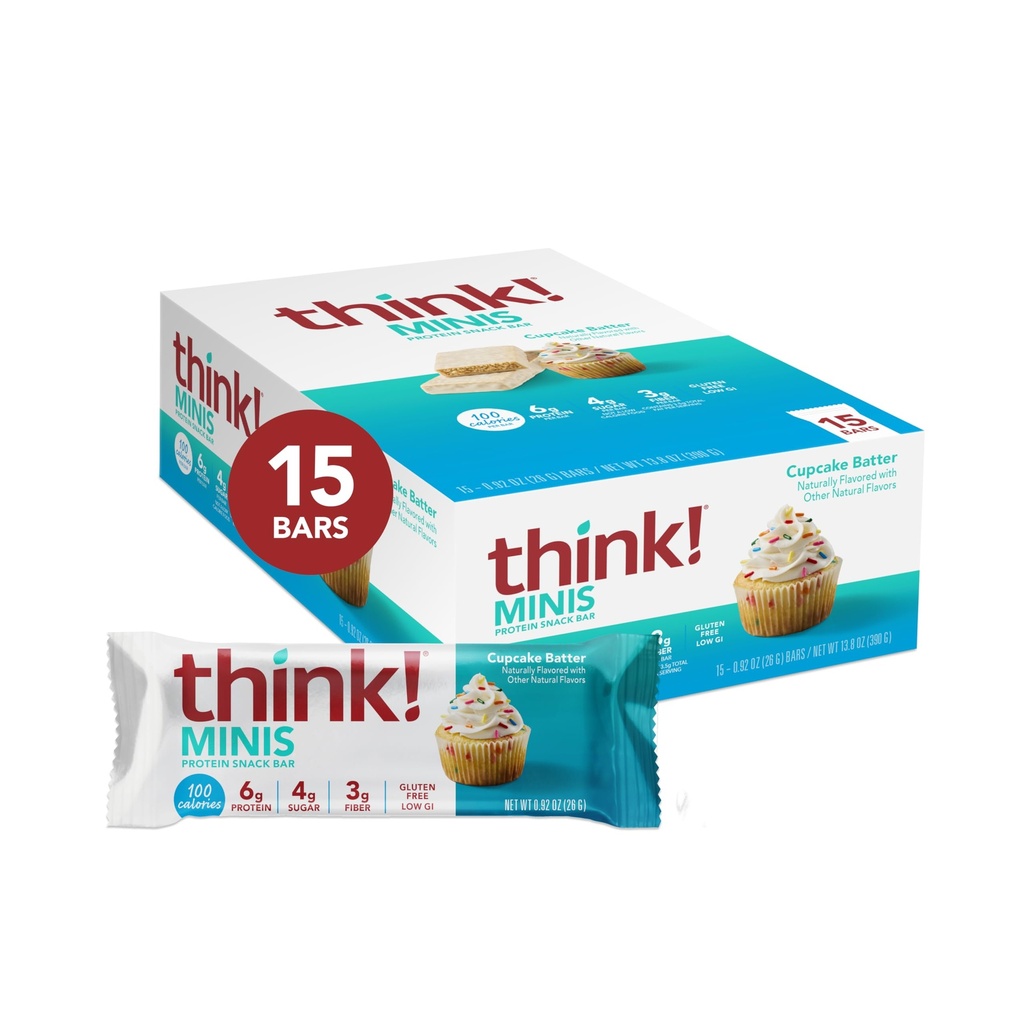 Tænk! Minis, Cupcake Batter, 15 Greve