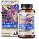 Motherlove More Milk Special Blend (120 Capsule Værdi Størrelse) Herbal Amning Supplement w / Geat 's Rue to Build Breast Tissue & Support Breast Milk Supply - Non- GMO, Organic Herbs, Vegan, Soy- Free