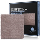 EVERLIT AG Sølv Calcium Alginate Såret Dressing • 124; Absorbent Non- Stick Steril Dressing Pad • 124; Gentle Gauze med Natural Gelling Fiber til Sår Care