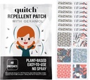Quitch Natural Mosquito Repellent Stickers for Kids & Voksen124; geraniol Bug Patch