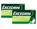 Extradrin Extra Strength - 24 kapsler, pakke med 2