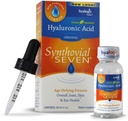 Hyalogisk synthevial Seven Liquid Hyaluronsyre - Vegan Oral Joint & Hudsupplement, høj molekylvægt, Pure Hydration Support Support Supplements, 1 oz (2 Pack)