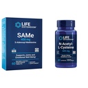 Livsudvidelse Samme 400mg & N- Acetyl- L- Cysteine 600mg - 60 greve lever, fælles & immunforsvar