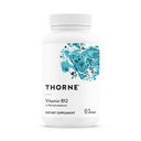 THORNE - B12-vitamin - som Methylcobalamin - understøtter hjerte & nerve sundhed, blodcelle funktion, sund søvn og metylering * - Gluten, Dairy & Soy- Free - 60 Servere