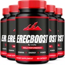 (5 Pack) Ereboost kapsler, Alle naturlige avancerede formel, 300 kapsler