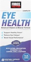 FORCE FACTOR Complete Eye Health, Clinical Strength Eye Vitamins with Lutein & Zeaxanthin to Support Vision, Eye Function, and Blue-Light Protection, Eye Health Supplements for Adults, 60 Capsules