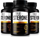 NutraRize (Pack of 3 True Sterone for Mænd - All- Natural Daily Formel Lavet til at støtte energi, tillid og balanceret sundhed. Føl dit bedste med bare 2 Easy- to- synke piller om dagen (180 kapsler)
