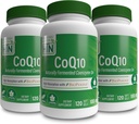 Health Thru Nutrition CoQ- 10 100mg med BioPerine (pakke med 3X 120 Softgels)