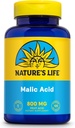 Nature 's Life Malic Acid 800 mg ttesmå 124; Chelating Agent kan hjælpe med at understøtte energi & Muscle Comfort
