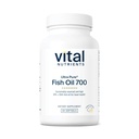 Vital Nutrients Ultra Pure ® Fish Oil 700 Buddy; Understøtter hjerte, hjerne og fælles sundhed * Buddy 124; Sustainable Sourced High EPA & DHA Omega-3 Fedtsyre124; Lemon Flavor 124; Gluten, Dairy & Soy Free Buddy 124; 60 Softgels