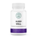 Sovebrønd Calmness & Afslappende Support Formel - Kraftfuld Blend med Magnesium, L-Theanin, GABA og Melatonin - Forbedrer afslapning + fremmer sund søvn mønstre - 60 kapsler