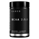 BCAA Powder, Kaged BCAAs Aminosyrer, Gæret, Plant Based & Vegan Friendly Forgrenet Chain Aminosyre, 5g BCAA Uflavored, Aminosyretilskud til mænd, 72 Servering