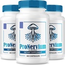 (3 Pack) ProNervium - ProNervium Advanced Nerve Health Supplement, ProNervium Nerve Support Dietary Pills, All- Natural Formel for Dynamic Lifestyle, Pro Nervium Pastillas Anmeldelser (180 kapsler)