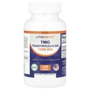 Vitamatiske TMG Kosttilskud 1000mg - Trimethylglycin - betain Vandfri - 120 tabletter - 120 Servere - Ikke-GMO & Gluten Gratis
