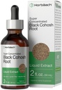 Horbäach Black Cohosh Root Tinktur ekskl. GMO, gluten Free Supplement