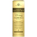 Solgar Liquid Vitamin D3 125 mcg (5.000 IE), 2 fl oz - Lækker, Natural Orange Flavor - Hjælper med at bevare sunde knogler & tænder - immunsystemet support - Gluten Free, Dairy Free, Kosher - 59 Servere