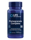 Life Extension Pomegranate Complete, Fruit Extract, Flower, Seed Oil Extract, Cardiovaskulær Sundhed, antioxidant Support, superfood supplement, Gluten Free, Non- GMO, 30 bløddele