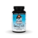 Source Naturals Arctic Pure Omega-3 Fish Oil, maksimal styrke EPA / DHA for hjerte, fælles, hjerne og immunitet - 1125mg - 60 Softgels