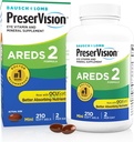 PreserVision AREDS 2 Eye Vitamin & Mineral supplement, Indeholder Lutein, C-vitamin, Zeaxanthin, Zink & E-vitamin, 210 Softgel (Packaging May Vary)