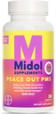 MIDOL Kosttilskud Peace Out PMS, PMS Support, Formuleret med Chasteberry at hjælpe lette Bryst ømhed & Mild Mood Ændringer, Også med Ginger Powder & Valerian Extract, 30 Greve